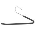 fasdaga Open End Trouser Hangers Slack Hanger with Non-Slip Foam Coated Black 10-Pack. 