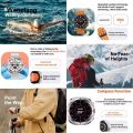 Wenefang 2025 New Galaxy Watch 7 Ultra Smart Watch Men 32GB Memory Video GPS 【2025 Version】 NFC 47mm AMOLED Fitness Tracker Health Smartwatch For Samsun. 