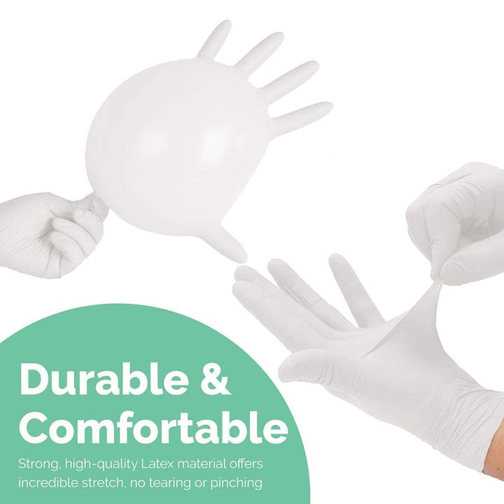Lifeline%20Disposable%20Latex%20Medical%20Examination%20Gloves%20100Pcs%20-%20Image%204