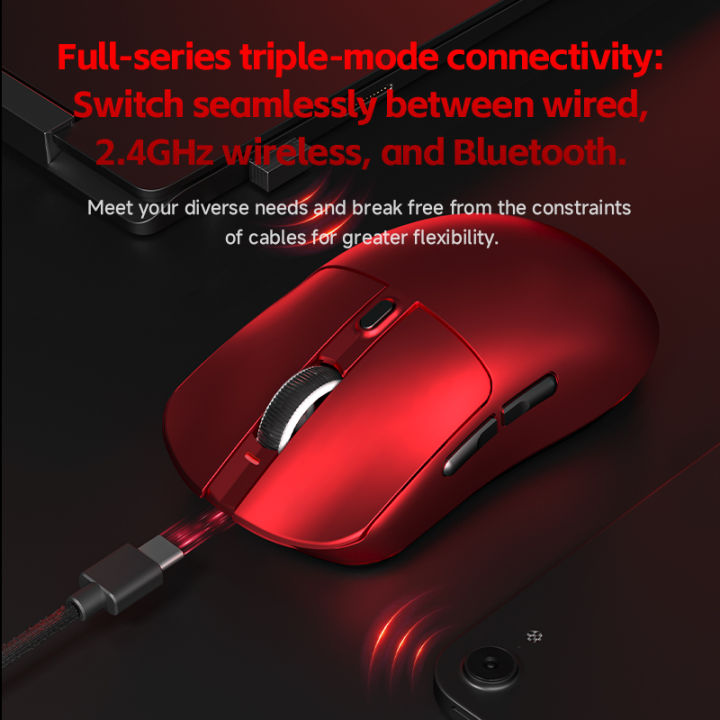 LANGTU%20M8%20Wireless%20Gaming%20Mouse%20Red%201000mAh%20Rechargeable%20Lightweight%20Bluetooth%202.4G%20Wired%20Mouse%2012000DPI%201000Hz%20Type-C%20Gaming%20Mouse%20for%20PC%20Laptop%20-%20Image%203