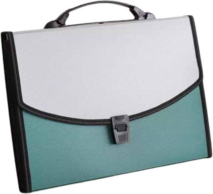 A4 Organ Bag, Multi-Layer Folder, Large-Capacity Organizer Bag for Portable Information, Contract Document Bag for Classrooms, Homes, Offices
