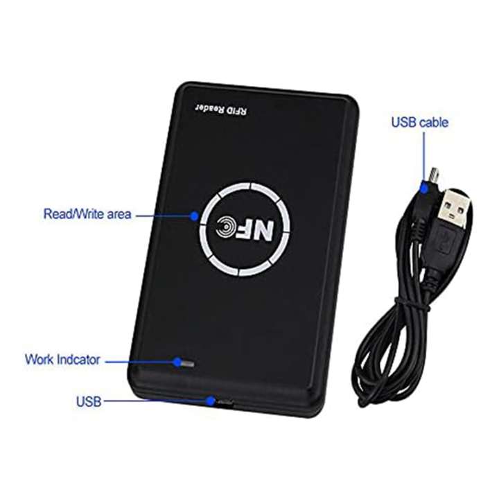 Smart%20Access%20Control%20Card%20Copier%20Black%20RFID%20Reader%20Writer%20125KHz%20Card%20Duplicator%2013.56MHz%20Encrypted%20Card%20Decoder%20NFC%20Tag%20-%20Image%204