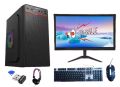 Assemble WIFI Desktop PC i3 3rd Generation 4 GB RAM 128 GB SSD 19" Monitor Rgb Keyboard & Mouse. 