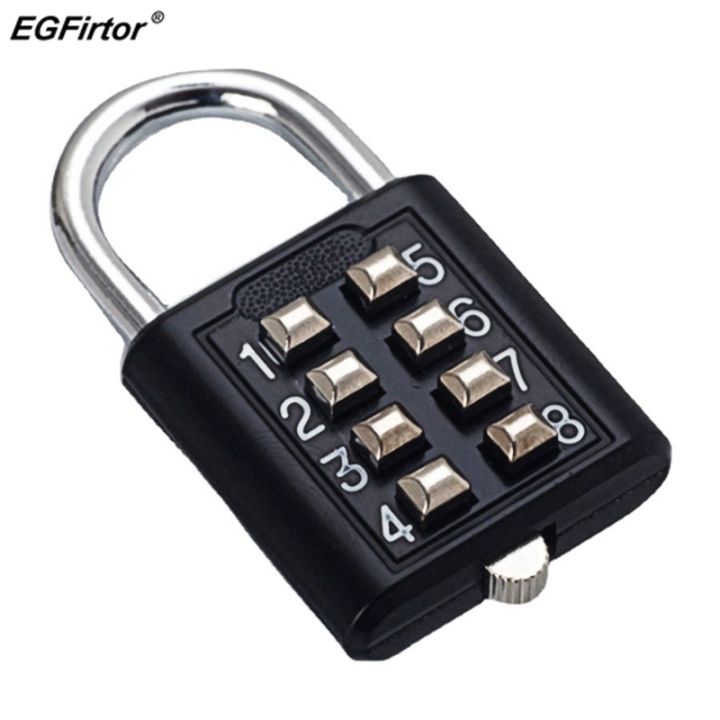 8 igits assword Code nation adlo inc Alloy Suit For Luggage rael Code Smart Lo Code eyed Anti-thieft Lo