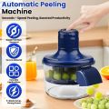 Electric Grape Peeling Machine, Garlic Peeler, Garlic Peeler Machine, Automatic Small Fruit Peeling Tool Rechargeable Home Kitchen Aid Peelers Electric Garlics-Peelers for Small Fruit, Garlics. 