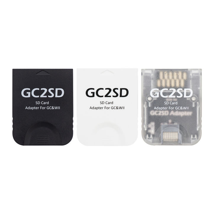 Hot Selling Memory Card Adapter for Micro SD Plug and Play Memory Card Slot Adapter for GameCube Wii Game Consoles Accessories