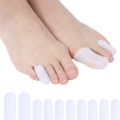 Aweisuan Hot Sale 10pcs/5Pairs Silicone Toe Cap Protector Cover Thumb Sleeve Corn Blisters Pain Relief Gel Toe Tube Bunion Correction Foot Care. 