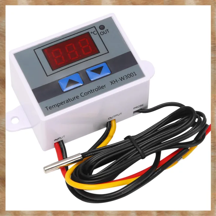 Kqueebee 220V Digital LED Temperature Controller 10A Thermostat Control ...