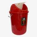 Bagmati Red Plastic Swing Bin - 32 Ltrs.. 