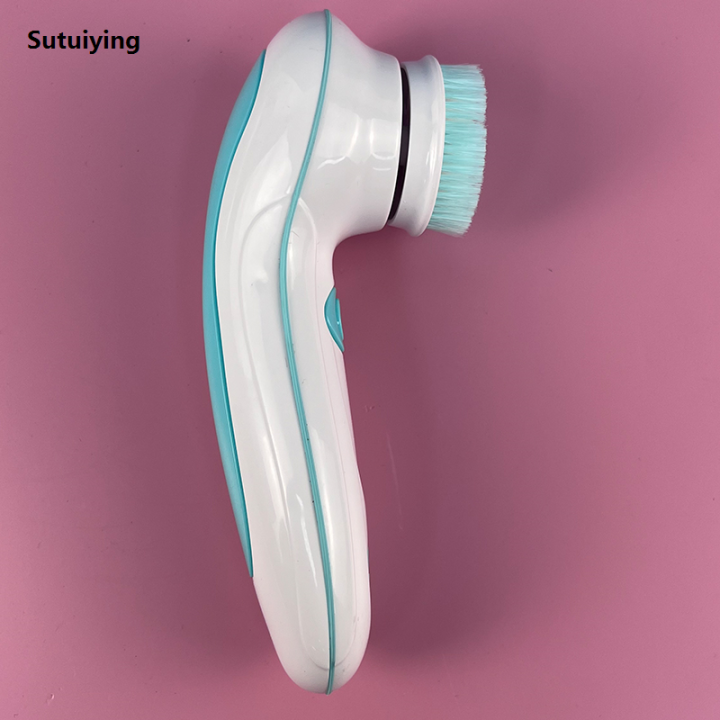 Sutuiying%204%20in%201%20Electric%20Face%20Cleaner%20Brush%20Waterproof%20Rotating%20Face%20Profesional%20Washing%20Brush%20Handheld%20Spinning%20Face%20Cleaning%20Brush%20-%20Image%205