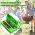 Barbecue Stringer Skewers Kebab Maker Box Machine Meat Vegetable String Grill Barbecue Kitchen Accessories. 