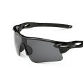 Sports Sunglasses & Windproof Bicycle Riding Sunglasses For Unisex | Black Polycarbonate UV Protection Outdoor Adventure Sunglasses. 