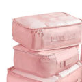 8Pcs Travel Storage Bag Set Storage Box Portable Luggage Storage Bag Clothes Shoe Box Storage Bag(Beige). 
