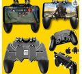 AK66 Pubg Controller Six Finger Gamepad Pubg Mobile Game Controller Free Fire Key Button Joystick Gamepad L1 R1 Trigger for PUBG. 