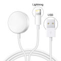 2 IN 1 Magnetic Wireless Charger For iPhone 15 14 Pro Max For iWatch 8 7 SE 6 5 USB Type C Fast Charging Cable Phone Accessories. 