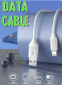 GERLAX iPhone USB Cable 1M 2.4A iOS Fully Compatible Quick Charge Cable. 