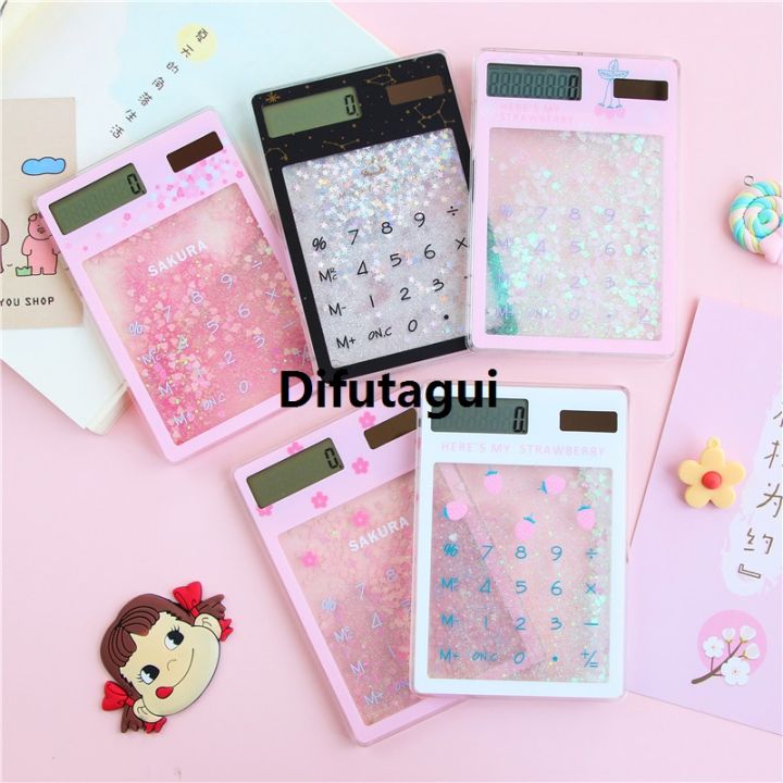 Difutagui%20Creative%20quicksand%20cute%20calculator%20transparent%20calculator%20solar%20Bargain%20price%20energy%20calculator%20student%20portable%20touch%20mini%20Solar%20calculator%20-%20Image%203
