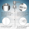 JAERBEE 8Pcs Soap Dispenser Pump Replacement Stainless Steel Lotion Dispenser Pump for Regular 28/400 Neck Bottles for Bathroom. 