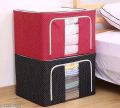 Storage Box Foldable Large Capacity Oxford Cloth Clothes Sundries Organizer Case For Household 66ltr. 