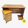 MDF Wood Computer Table study table With Movable Drawer. 