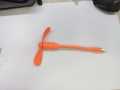 Flexible Mini Portable Usb Powered 2-Blade Usb Fan( Color May Vary ). 