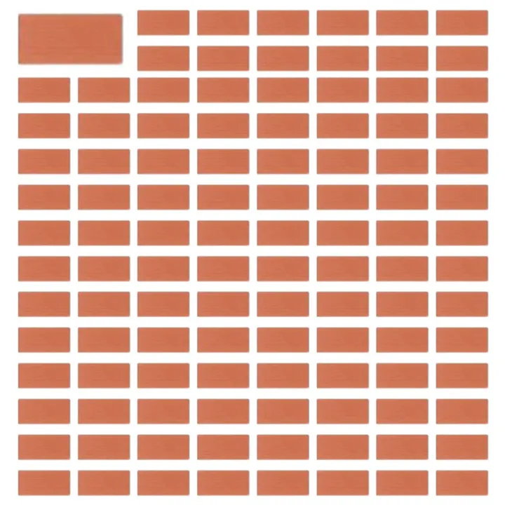 FORIDE 2000 Pieces Mini Bricks for Landscaping Miniature Bricks Brick ...