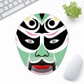 New specials Peking Opera Mask Ergonomic Mouse Pad Wrist Rest Non-Slip Rubber Desk Mat Pad Under Hand Office Mouse Carpet Wristband Jessica. 