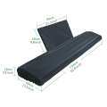Piano Keyboard Dust-Cover for 88 Keys,with Music Sheet Stand Cover. 