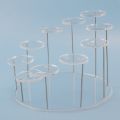 Acrylic Cupcake Holder Stand, Round Cupcake Tower Display Stand, Premium Dessert Stand Cupcake Holders, for Parties. 