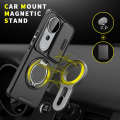 Special Shockproof Casing Armor Slide Magnetic Case For Vivo V40 Pro V40Pro VivoV40 V 40 2024 with Ring Stand Protection Phone Back Cover. 