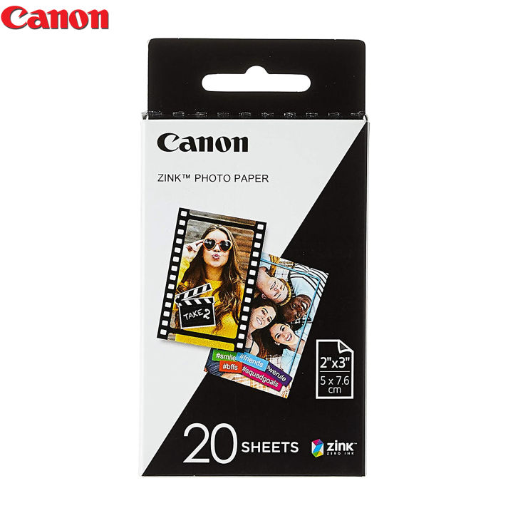 Canon ZP-2030 Zink Photo Paper for Mini Photo Printer (2 x 10-sheet packs)