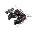 3/8 Inch Clamp Monitor Alloy C 1/4 Inch Camera Inch Clamp Led Aluminum Clamp with Monitor Super Screw. 