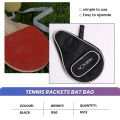 One Piece Professional Pong Case Cover with Balls Bag or Table Tennis Rackets Bat Bag Oxford(Black). 