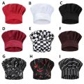 Catering Services Accessories Adjustable Mushroom Caps Washable Durable Chef Cap White Resuable Cook Hats Restaurant. 