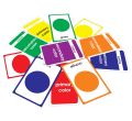 Amazing Flash Cards: Colors & Shapes (55 Cards). 