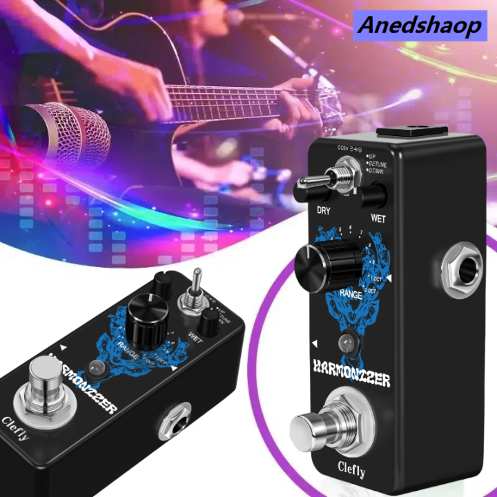 Anedshaop Guitar Pedal Harmonizer Effect Pitch Box Harmonic Harmony ...