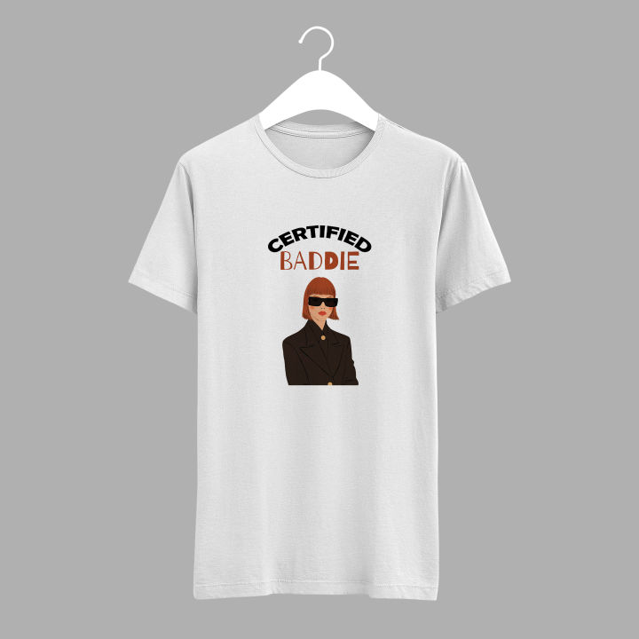 Certified Baddie Women’s Graphic Premium  T-shirt