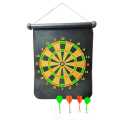 Magnet Dart Board - Black/Yellow. 