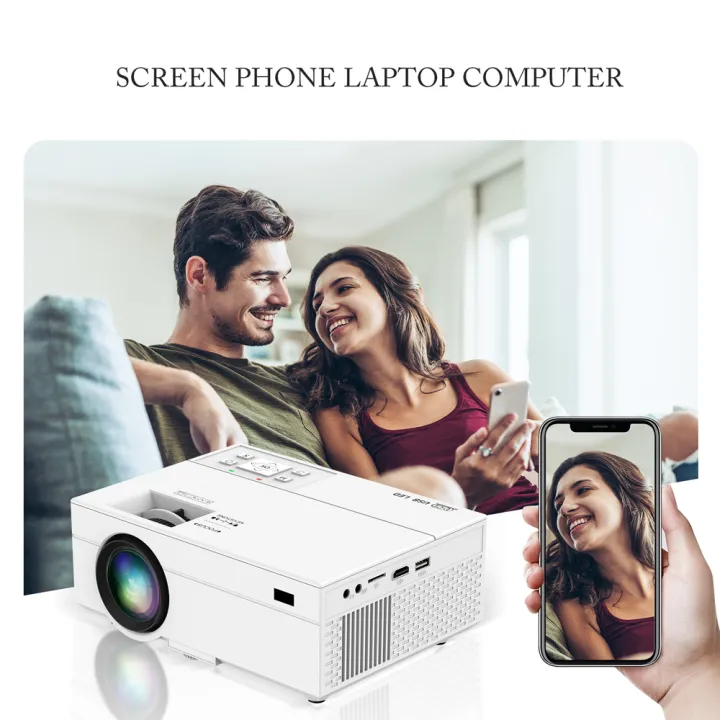 Smart%20Projector%20with%20WiFi%206%20and%20Bluetooth%20Portable%20Bedroom%20Mini%20Projector%20Native%201080P,%20%20Home%20Theater%20Cinema%20Movie%20Proyector-White%20-%20Image%207