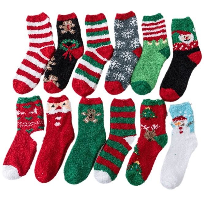 2025%20Slipper%20Socks%20Women's%20Elk%20Old%20Man%20Plush%20Sleep%20Socks%20Fluffy%20Home%20Coral%20Velvet%20Socks%20Floor%20Christmas%20Socks%20Zynova%20-%20Image%205