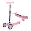 Beauenty Folding 3 Wheel Scooter For Kids Toddler Scooter With LED Light Up Wheels Adjustable Height & Best Gifts For Kids. 