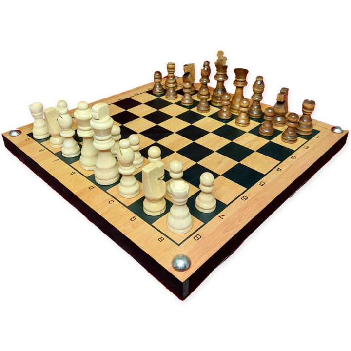 Chess%20Men%20Vixen%20Wooden%20Pine%20(1%20Set%20Pieces%20only,%20Board%20not%20included)%20-%20Image%202