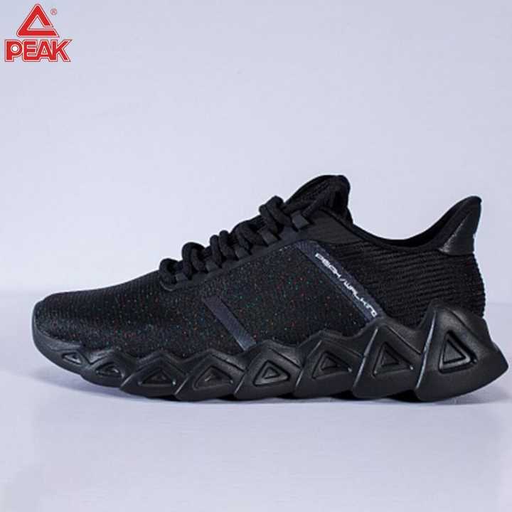 Peak Walking Shoes black grey E231541J