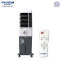 Hyundai 35 L Tower Air Cooler with Remote | Icequake R | Blower Fan, Ice Chamber, 4-Way Airflow. 