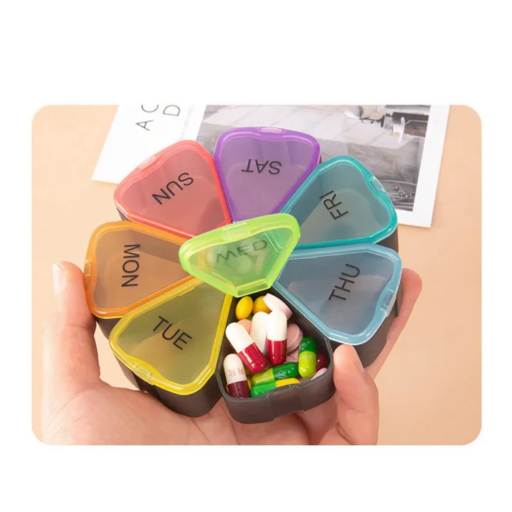 2X%20Round%20Portable%20Pill%20Box%20Medicine%20Planner%20Round%20Shaped%20Small%20Case%20Weekly%20Pill%20Organizer%207-Sided%20Pill%20Reminder%20-%20Image%207