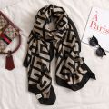 Cotton Linen Scarf Spring Autumn Fashionable Shawl Scarf New Versatile Mom Printed Scarf Winter Women. 