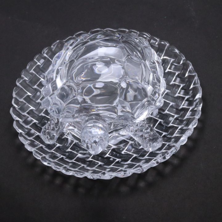 Big%20Size%20Good%20Luck%20Tortoise%20Turtle%20Statue,%20Crystal%20Glass%20Statue-%20White%20Clear%20With%20Plate%20-%20Image%203