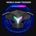 1/2pcs RGB/Mechanical 4 Finger Mobile Gaming Trigger for PUBG Mobile Game Joystick Trigger Pulse Key Button for Mobiles Phones. 
