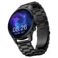 Noise Halo Plus 1.46" Super AMOLED Display Elite Smart Watch, Bluetooth Calling, Stainless Steel Build, Always on Display, Upto 7 Days Battery (Elite Black). 