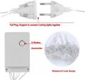 10*20 Waterfall Curtain LED Milky Wire Diwali Decorative Light 3*6 Meter/(10*20)Feet Multicolour Decorative Water Fall Lights. 
